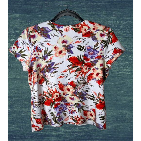 Flowers and Roses Croft & Barrow Shirt - Picture 2 of 11